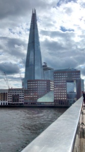 The Shard  by the river 